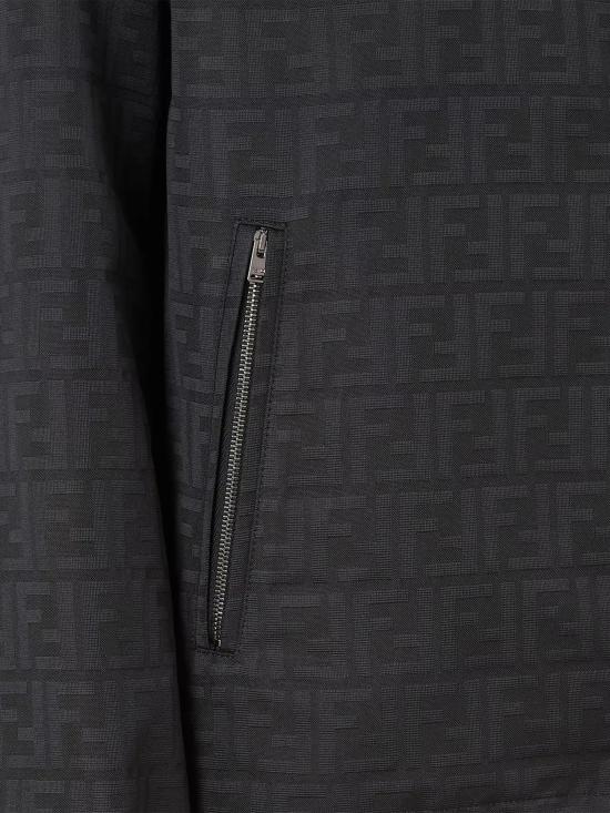 26FW 펜디 FF 모티프 나일론 프린티드 후디드 자켓 FW1463AMYBF0QA1 green - FENDI