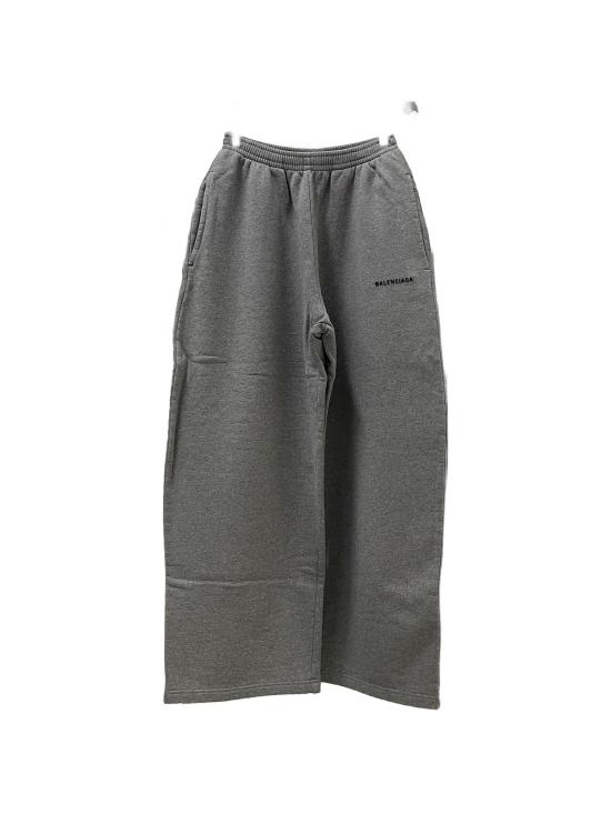 26FW 발렌시아가 배럴 스웨트팬츠 A009D7TUVA48519 heather grey