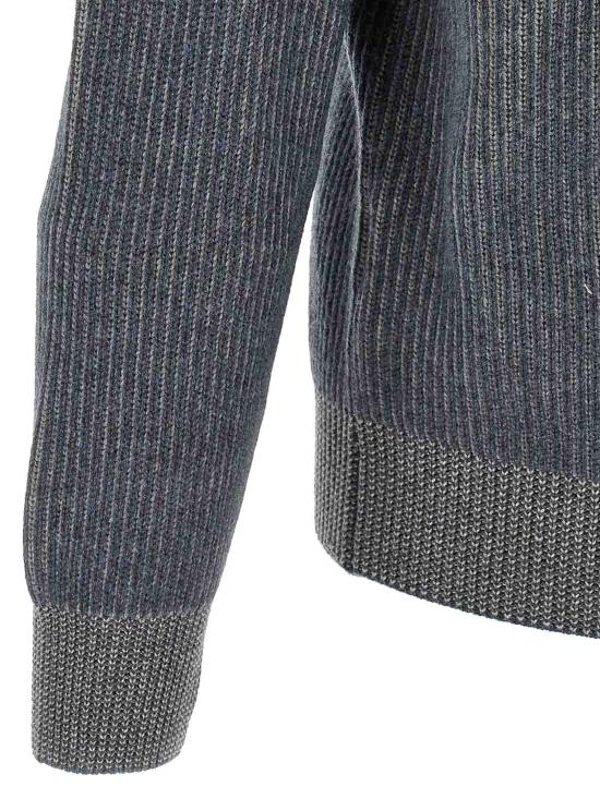 26FW 브루넬로 쿠치넬리 캐시미어 가디건 M22700506CYT41 BLUE - BRUNELLO CUCINELLI