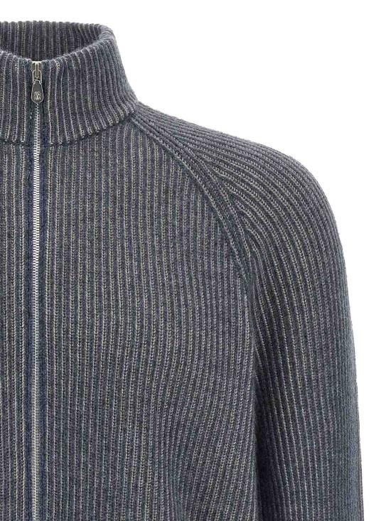 26FW 브루넬로 쿠치넬리 캐시미어 가디건 M22700506CYT41 BLUE - BRUNELLO CUCINELLI