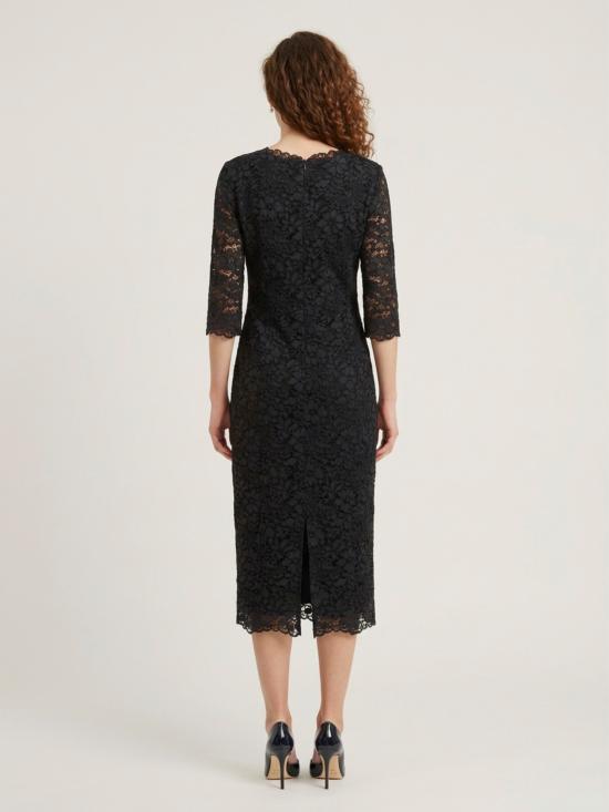 26FW SUTTON NEW YORK 미디 원피스 4315B12652 NERO BLACK - SUTTON NEW YORK
