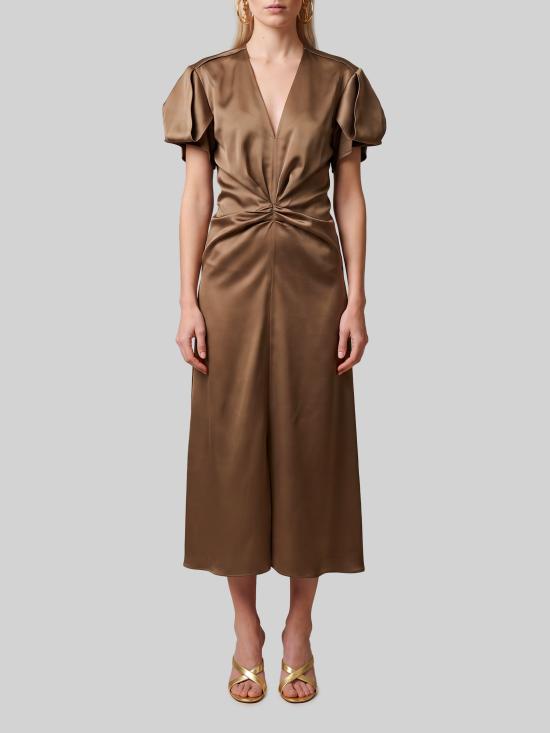 26FW SUTTON NEW YORK 미디 원피스 50414439 998 GREEN