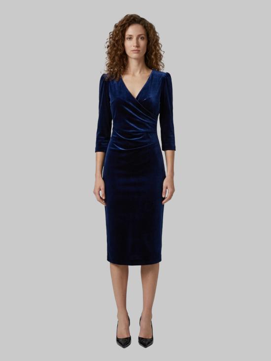 26FW SUTTON NEW YORK 미디 원피스 50204457 749 BLUE
