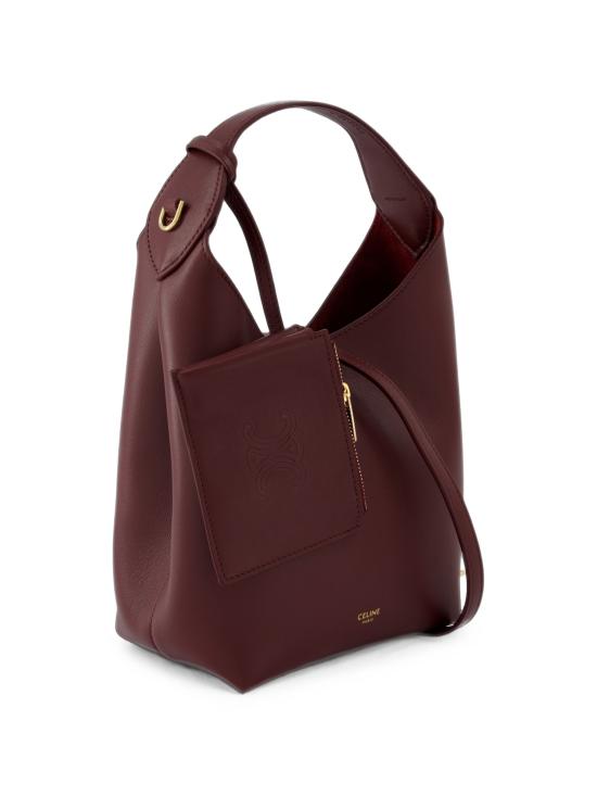 26FW 셀린느 몰 호보 백 L10133Q71 28PO BORDEAUX - CELINE