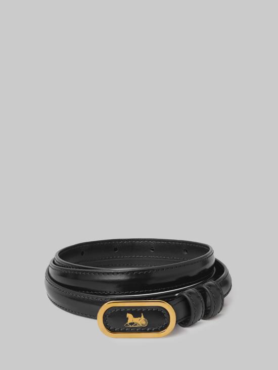 26FW 셀린느 레귤러 벨트 B10HY3A01 38NO BLACK - CELINE