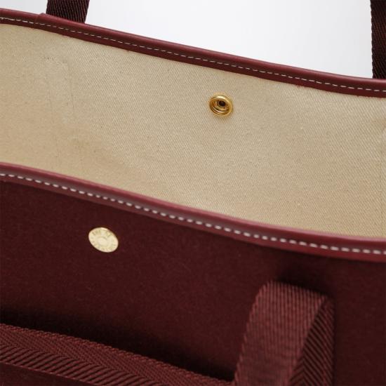 26FW 휘 드 베르누이 토트백 TRAVERSEEMRWO BF BURGUNDY - RUE DE VERNEUIL