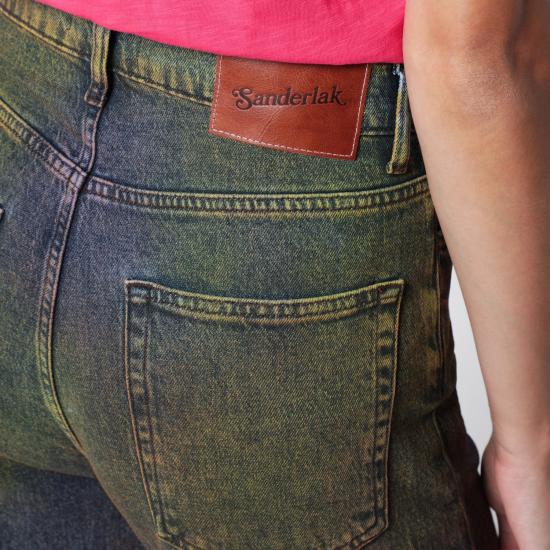 26FW SANDERLAK 스트레이트 팬츠 SLBDDE3010CO MULP MULTICOLOR - SANDERLAK