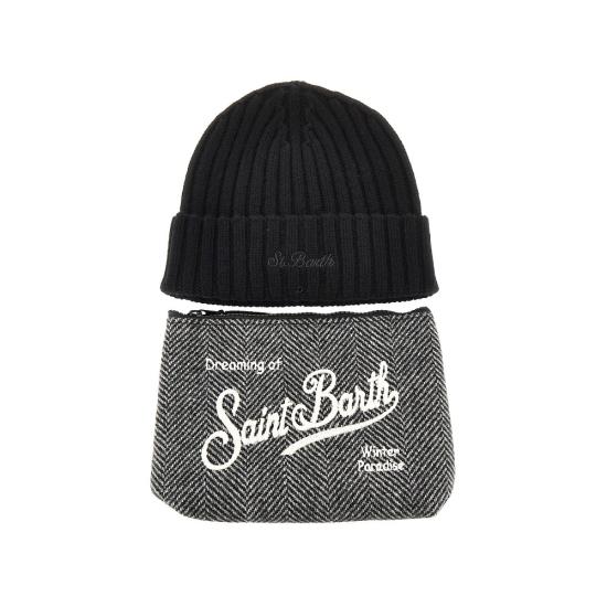 26FW 세인트바쓰 클러치/파우치 BOX0042 03608M BLACK