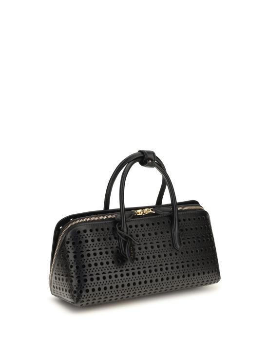 26FW 알라이아 카무플라주 델타 백 스몰 백 AA1L1015I277999 NOIR - ALAIA