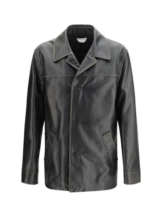 26FW 보테가베네타 자켓 A0046JV6M201010 DOUBLE BLACK