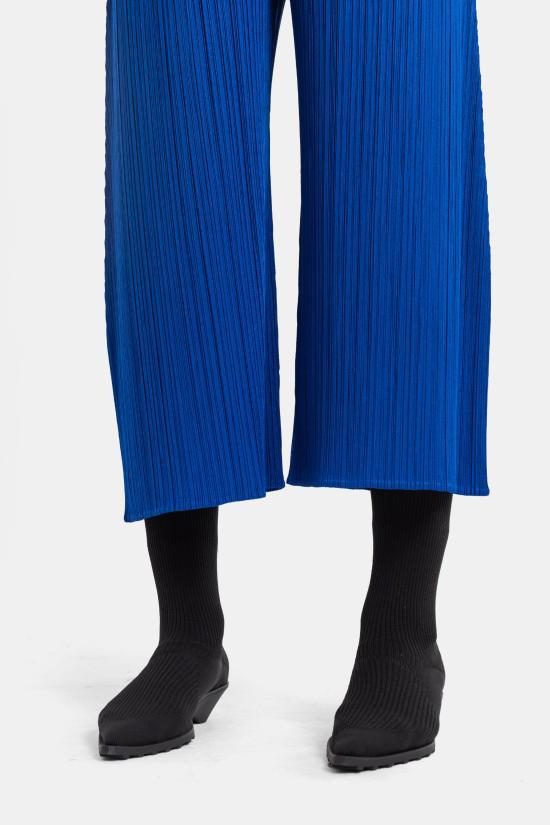 26FW 플리츠플리즈 스트레이트 팬츠 PP68JF115 72 BLUE - PLEATS PLEASE