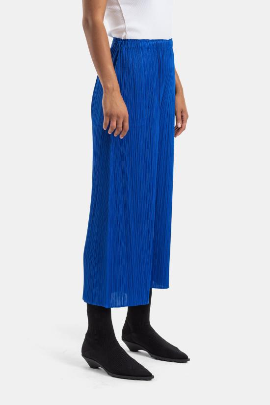 26FW 플리츠플리즈 스트레이트 팬츠 PP68JF115 72 BLUE - PLEATS PLEASE