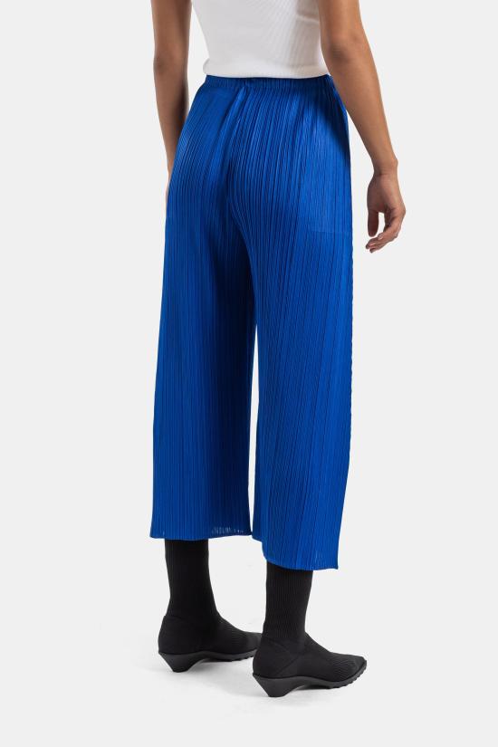 26FW 플리츠플리즈 스트레이트 팬츠 PP68JF115 72 BLUE - PLEATS PLEASE