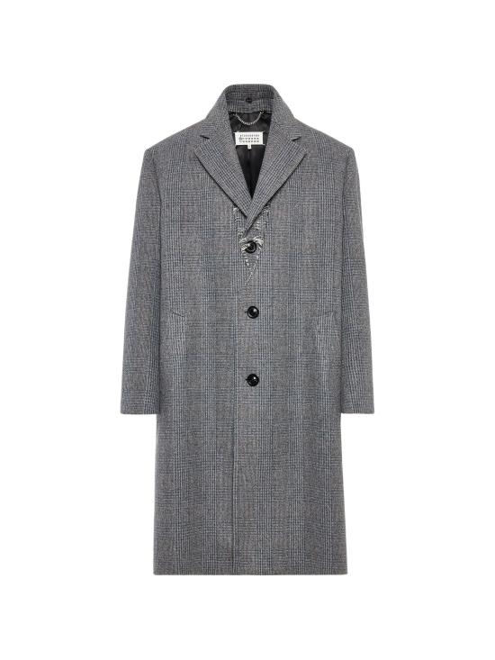 26FW 마르지엘라 스트레이트 팬츠 S50AA0166M35904 001F GREY CHECK