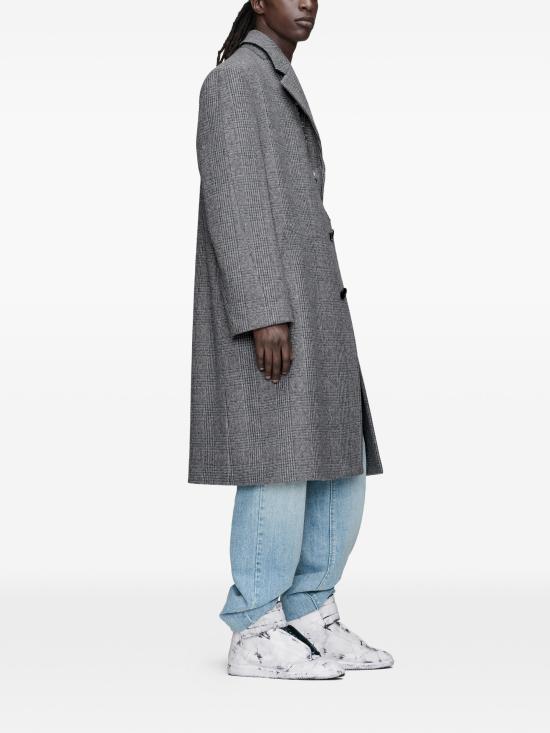 26FW 마르지엘라 스트레이트 팬츠 S50AA0166M35904 001F GREY CHECK - MAISON MARGIELA