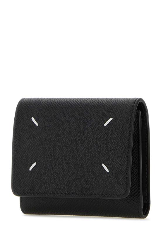 26FW 마르지엘라 4스티치 트라이폴드 지갑 SA3UI0017P4745 T8013 BLACK - MAISON MARGIELA