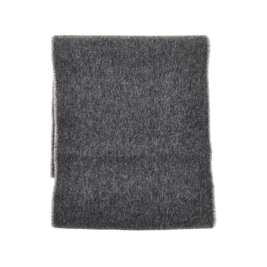 26FW 비비안웨스트우드 싱글 ORB 더블 페이스 머플러 81030006 W01MK P410 GREY - VIVIENNE WESTWOOD