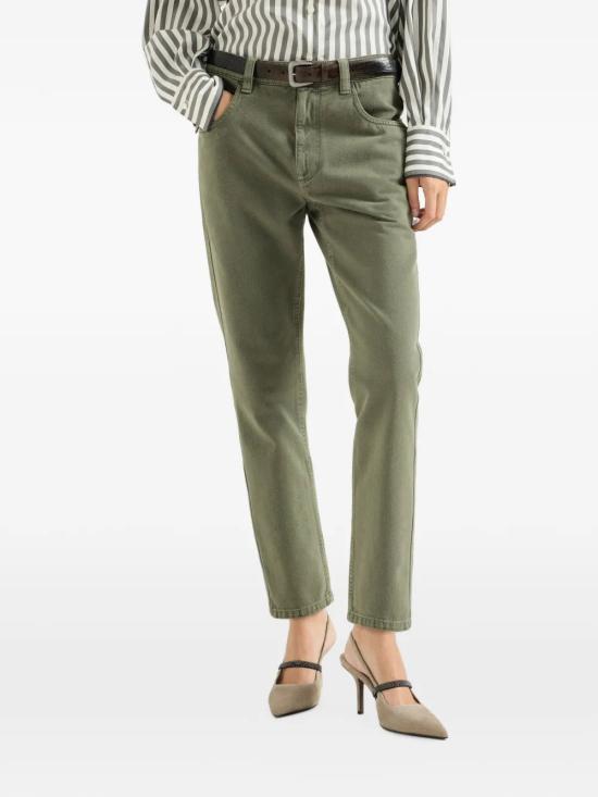 26FW 브루넬로 쿠치넬리 스트레이트 팬츠 M0H81P5847 C3998 - BRUNELLO CUCINELLI