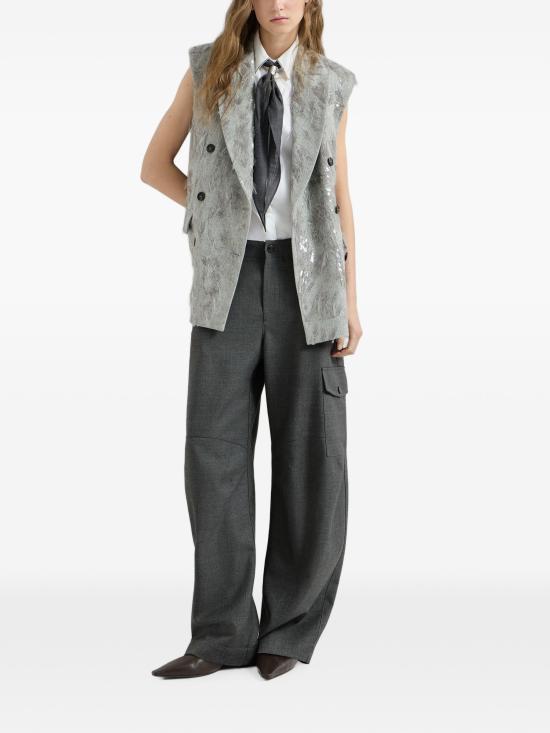 26FW 브루넬로 쿠치넬리 스트레이트 팬츠 MB199P9356 C3260 - BRUNELLO CUCINELLI
