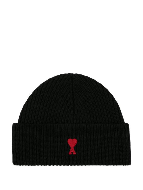 26FW 아미 모자 BFUHA116018 009 NOIRROUGE 009 NOIR ROUGE