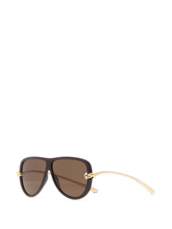 26FW 보테가베네타 선글라스 A002JCVBL80 2003 BROWN GOLD BROWN