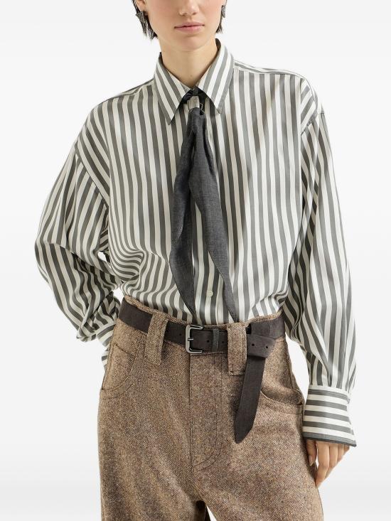 26FW 브루넬로 쿠치넬리 반팔 티셔츠 MG702M2X26 C004 - BRUNELLO CUCINELLI