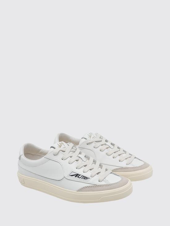 26FW 오트리 WINDSCAPE 로우 스니커즈 스웨이드 SCLW UK01 White 1 - AUTRY