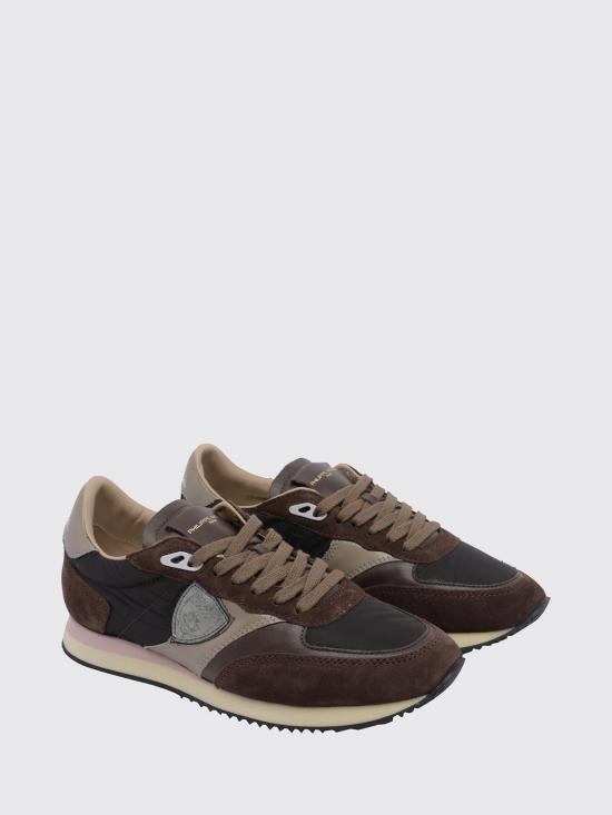 26FW 필립모델 스니커즈 BVLD N011 Brown - PHILIPPE MODEL