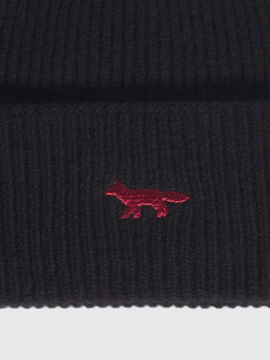 26FW 메종키츠네 모자 MRUWH00KT1235 P199 Black - MAISON KITSUNE