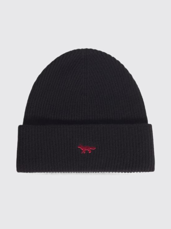 26FW 메종키츠네 모자 MRUWH00KT1235 P199 Black
