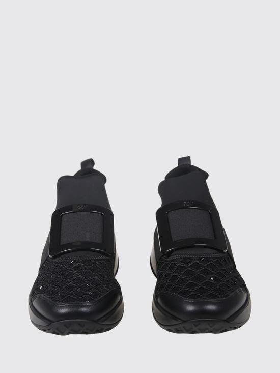 26FW 로저비비에 스니커즈 RVW50643990VX9 B999 Black - ROGER VIVIER