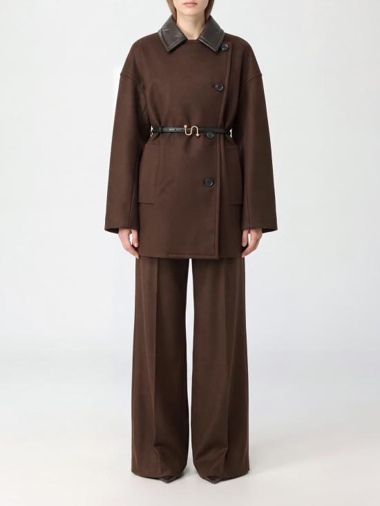 26FW 스포트막스 코트 2622016022600 005 Cocoa