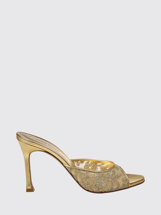 26FW 아미나 무아디 스니커즈 ALEXA LACE SLIPPER 95 NAPPA GOLD Grey