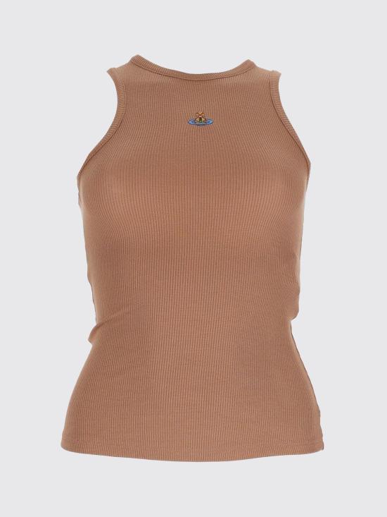 26FW 비비안웨스트우드 캐시미어 블렌드 니트웨어 3G01003ZJ00BO D401 Beige - VIVIENNE WESTWOOD