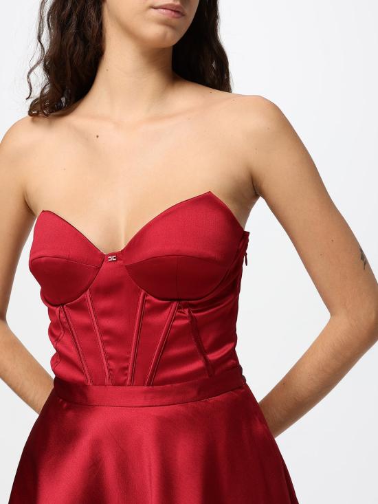 26FW 엘리자베타프랜치 롱 원피스 AB967 CG5 Red - ELISABETTA FRANCHI