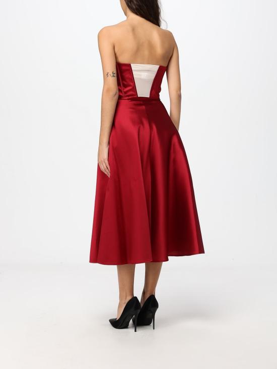 26FW 엘리자베타프랜치 롱 원피스 AB967 CG5 Red - ELISABETTA FRANCHI