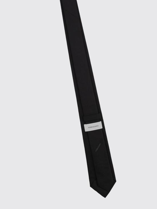 26FW 살바토레 페라가모 넥타이 778211 350927 Black - SALVATORE FERRAGAMO