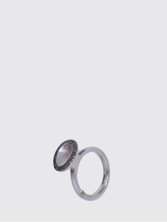 26FW 로사 마리아 쥬얼리 보석 RG079311 SILVER ICY GREY