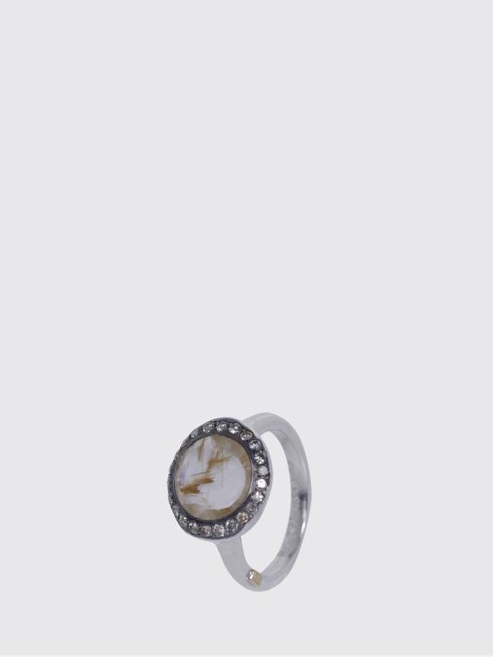 26FW 로사 마리아 쥬얼리 보석 RG081287 SILVER ICY WHITE GOLDEN