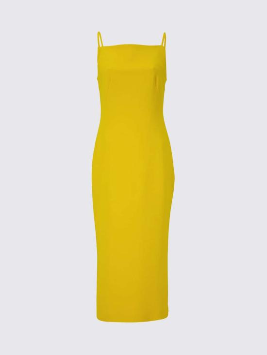 26FW 지방시 롱 원피스 BW22F9164K 710 Yellow - GIVENCHY