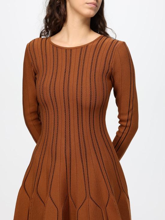 26FW 엘리자베타프랜치 롱 원피스 AM39Q67E2 FR1 Leather - ELISABETTA FRANCHI
