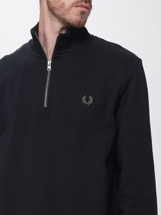 26FW 프레드페리 긴팔 티셔츠 FPM357459 W54 Black - FRED PERRY