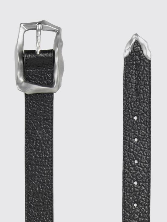 26FW 캠퍼 벨트 AS00012 001 LEATHER BELT 0 Black - CAMPER