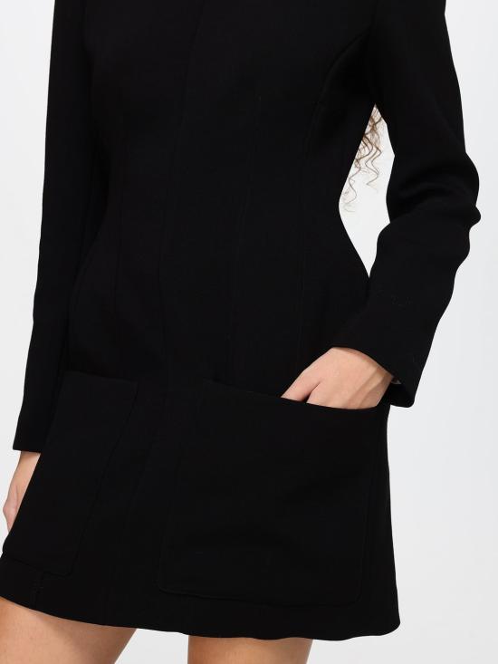 26FW 엠에스지엠 롱 원피스 MDA01267813 99 Black - MSGM