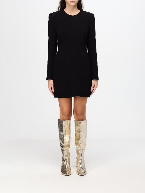 26FW 엠에스지엠 롱 원피스 MDA01267813 99 Black