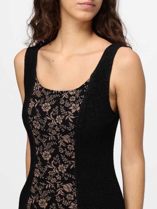26FW 안토니오 마라스 롱 원피스 MABM435 NE7BG Black - ANTONIO MARRAS