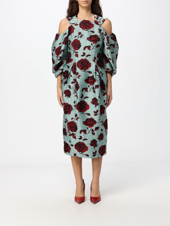 26FW 안토니오 마라스 롱 원피스 MABL455 AZ7RS Gnawed Blue