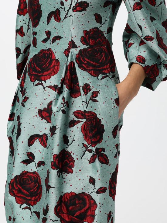 26FW 안토니오 마라스 롱 원피스 MABL455 AZ7RS Gnawed Blue - ANTONIO MARRAS
