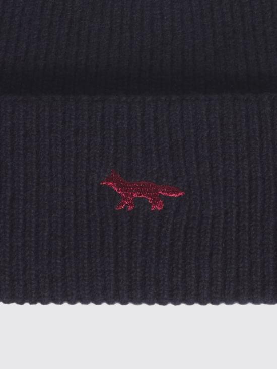 26FW 메종키츠네 모자 MRUWH00KT1235 0413 Navy - MAISON KITSUNE