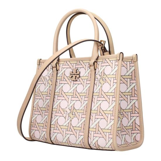  토리버치 가방 패브릭 핸드백 핑크 - TORY BURCH